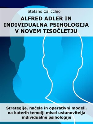 cover image of Alfred Adler in individualna psihologija v novem tisočletju